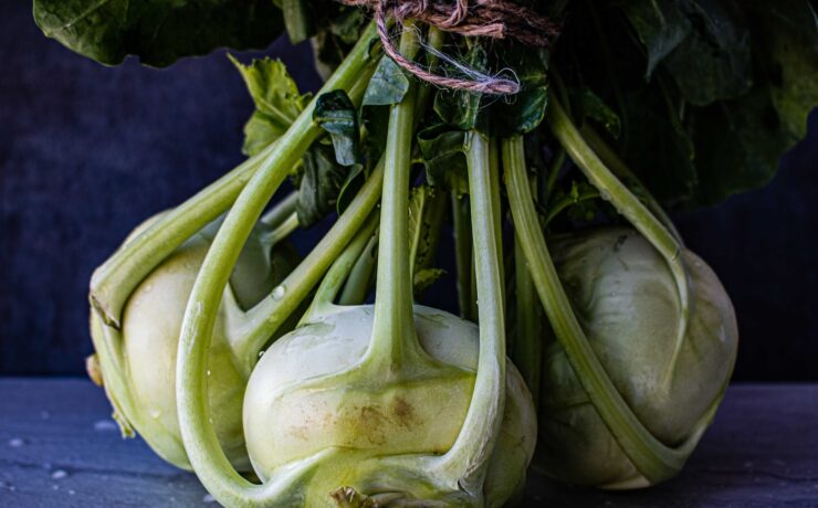 cavolo rapa, verdura, foglia verde, cucina, benessere