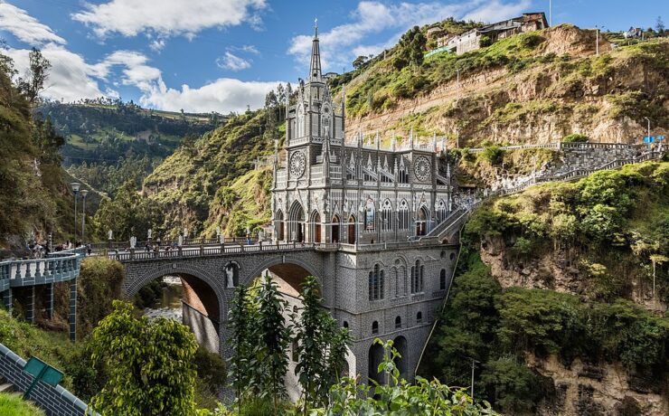 Santuario di Las Lajas ipiales colombia sud america chiesa