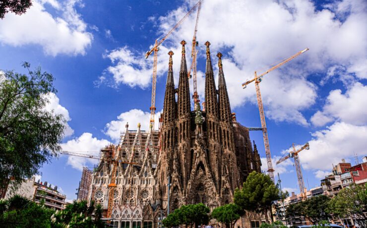 sagrada familia basilica barcellona spagna chiesa religione