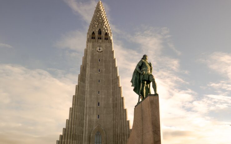 Hallgrimskirkja, Reykjavik, islanda chiesa