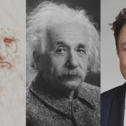 Leonardo Da Vinci, Einstein, Elon Musk